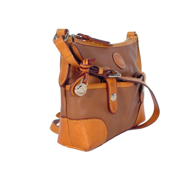 DOONEY & BOURKE 2 Letter Carrier AWL Leather Messenger Crossbody Bag - RETIRED - Picture 3 of 14